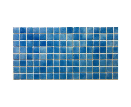 აუზის მოზაიკა ÇAKA GRUP FBZM 007 სილიკონით 25x25მმ მუქი ცისფერი 32x50.5